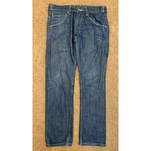 Levis 511 Jeans Mens 32x30 Slim Fit Straight Leg Tab Waist Buckle Utility Jeans